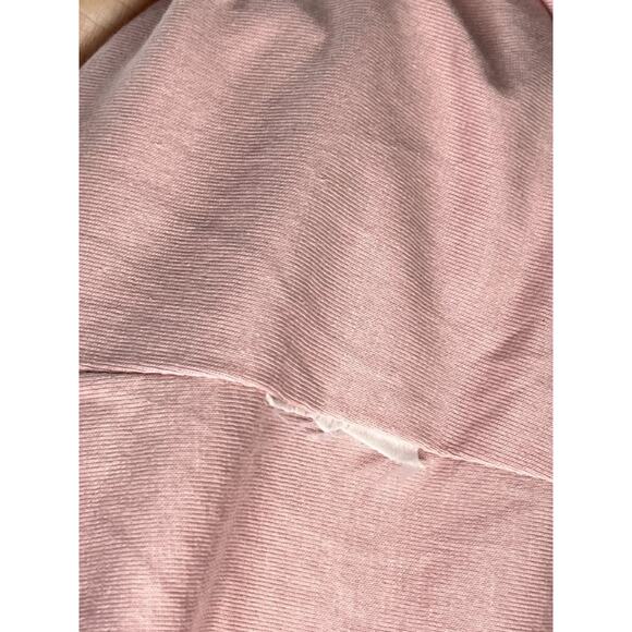 DRIES VAN NOTEN Sz L Large Light Pink Hannett Draped Hoodie Sweatshirt Pullover - Picture 4 of 11